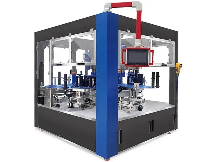 Etichettatrice rotativa automatica