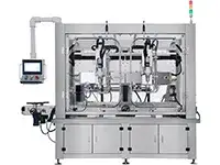 Tappatrice automatica con sistema di inseguimento