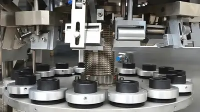 Giradischi efficiente con 16 stazioni di lavoro